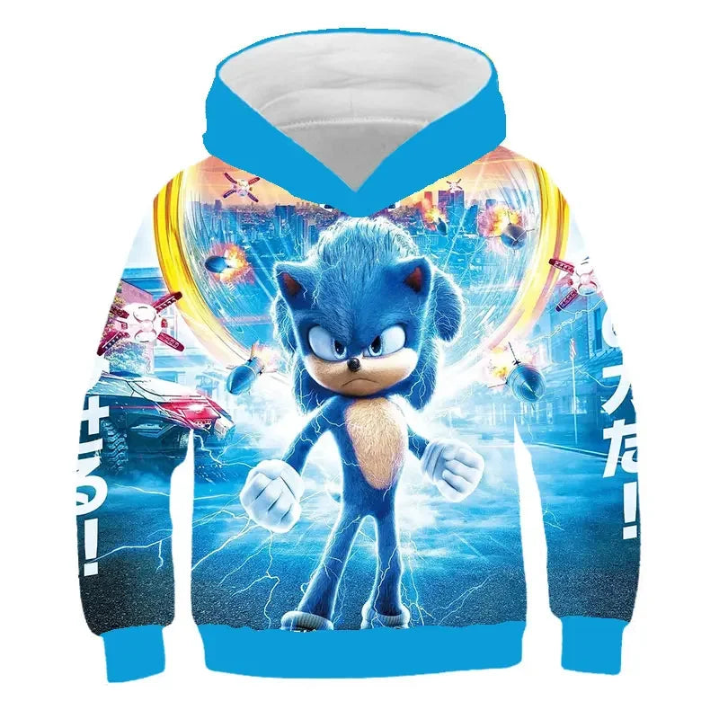 Hoodie Enfant Sonic