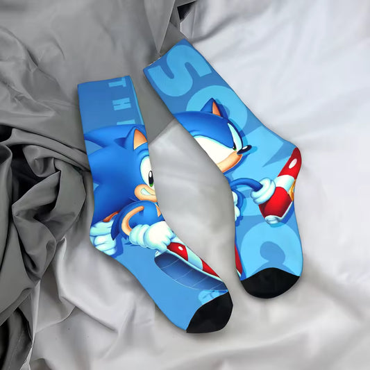 Blue Sonic Sock