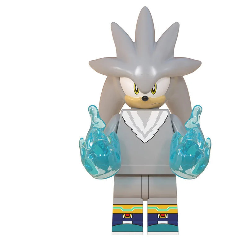 Petite Figurine Sonic - Silver The Hedgehog - 6cm