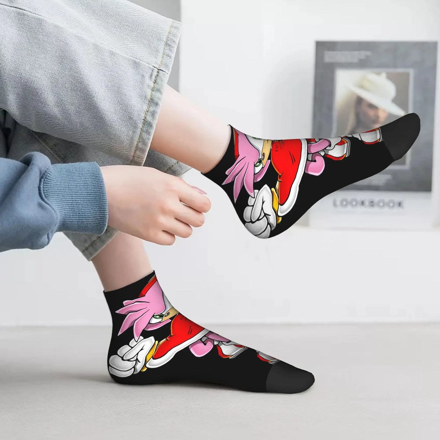 Chaussettes Sonic - Amy Rose
