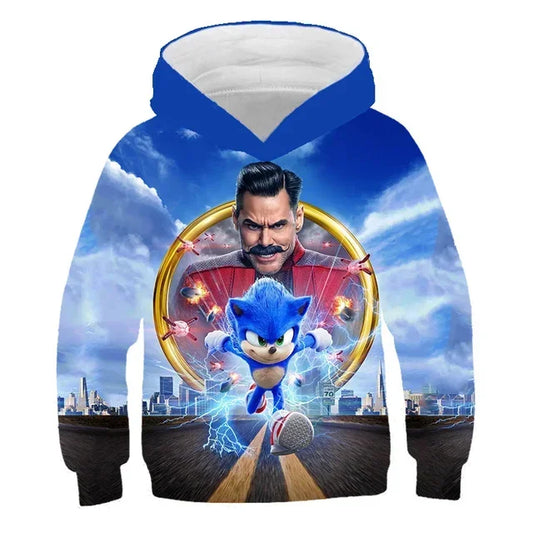 Sweat à Capuche Sonic le Film