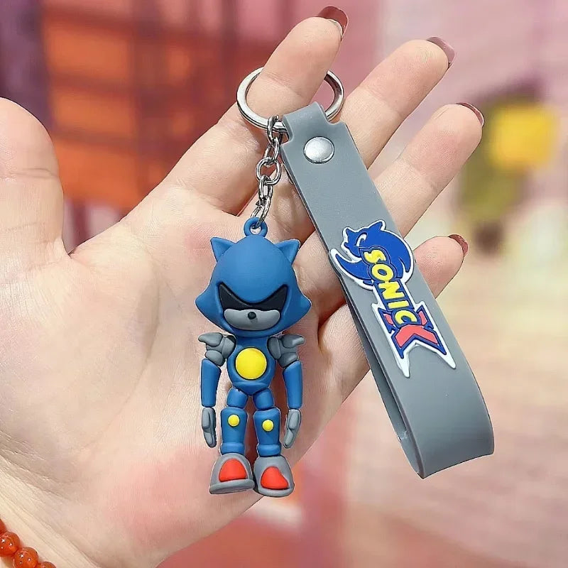 Porte-Clé Figurine Sonic - Metal Sonic