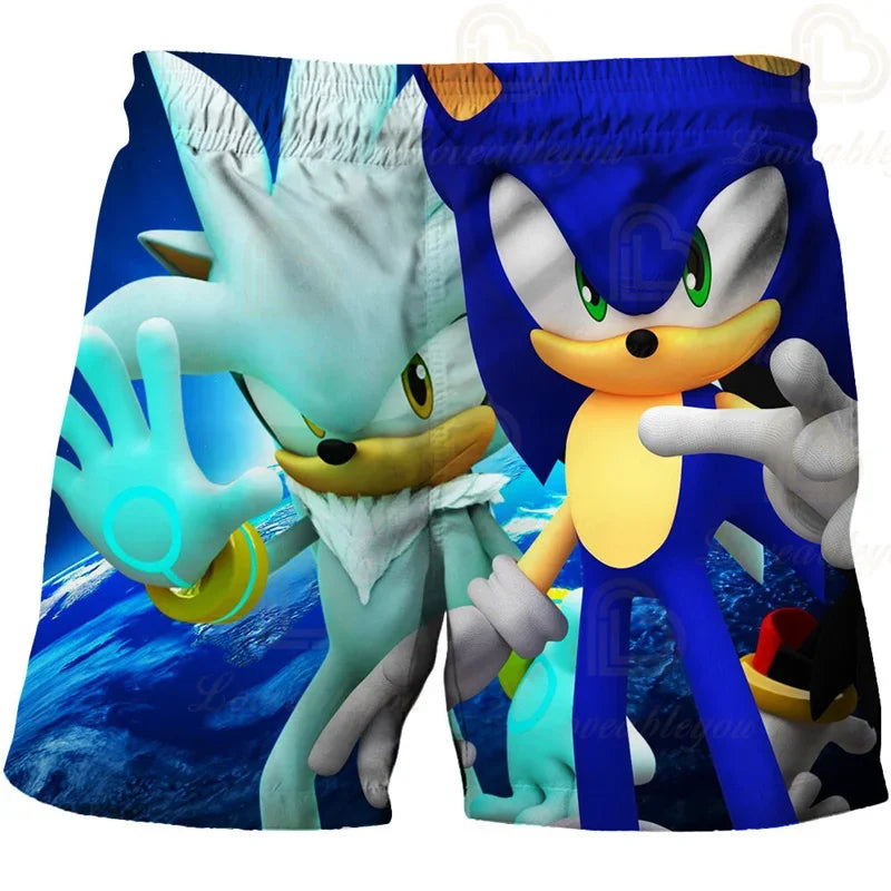 Short de Plage Sonic - Sonic et Silver
