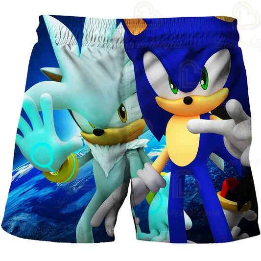 Short de Plage Sonic - Sonic et Silver