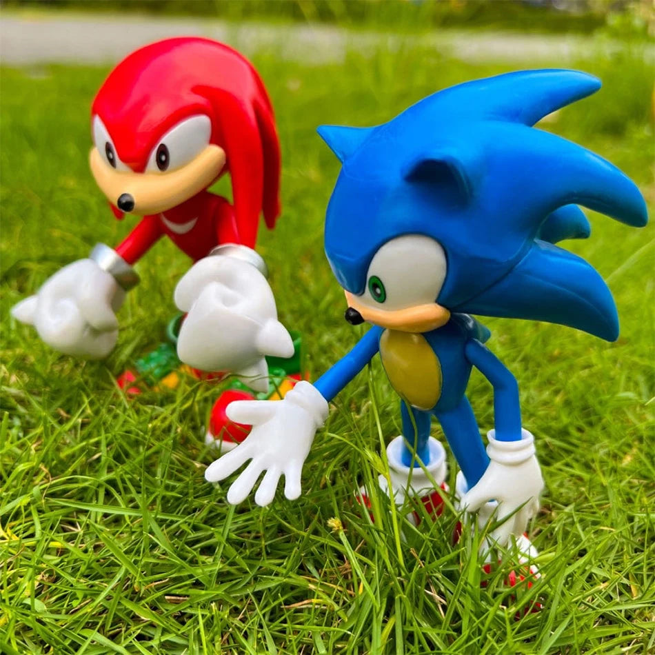 Lot 5 Figurines Personnages Sonic