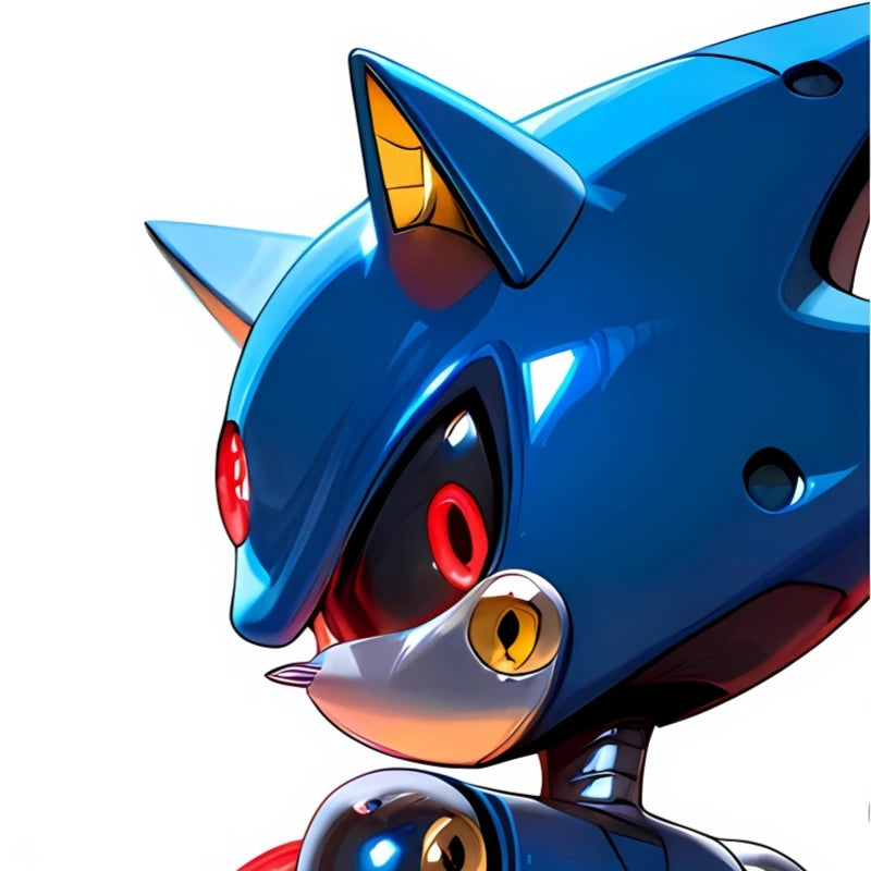Coussin Corps Sonic - Metal Sonic