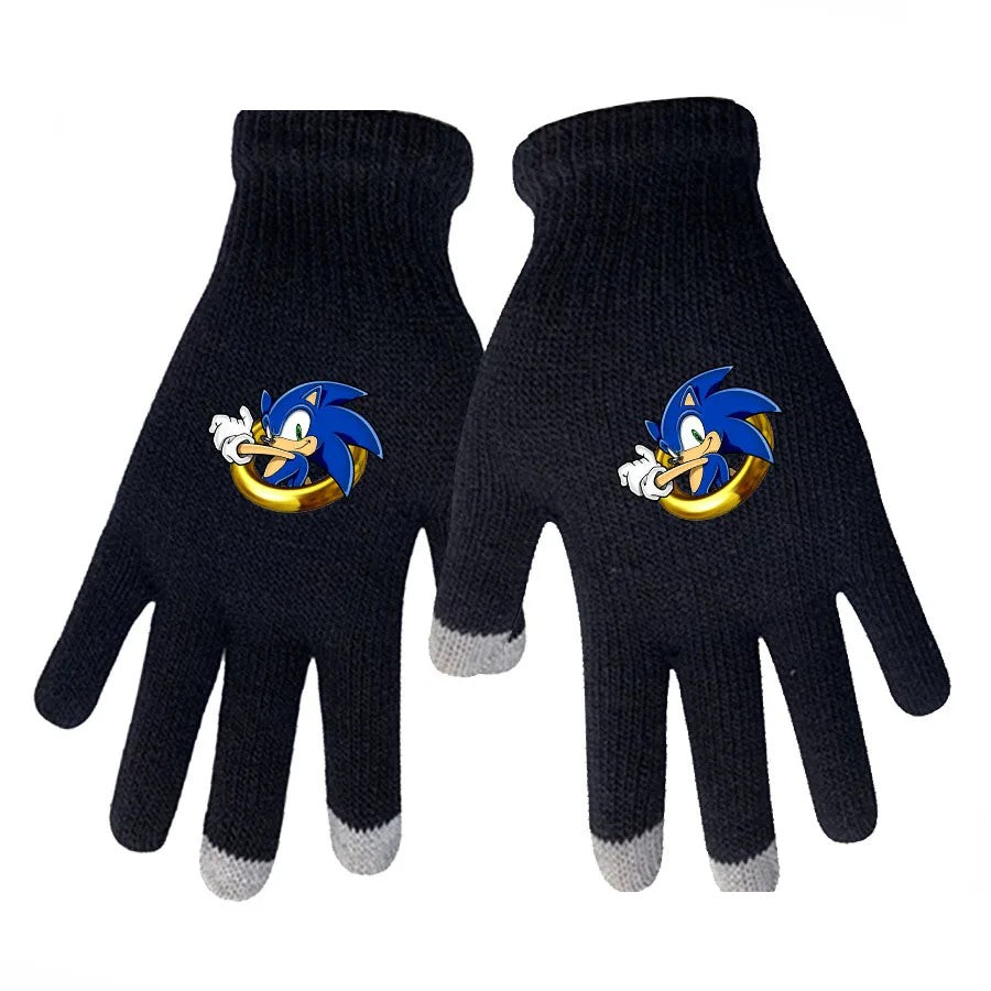 Gants tactiles Sonic - Anneau d'Or
