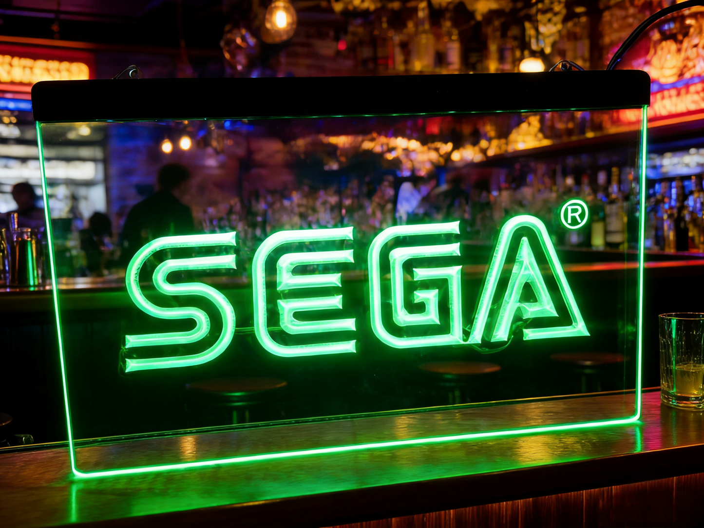 Enseigne néon SEGA LED