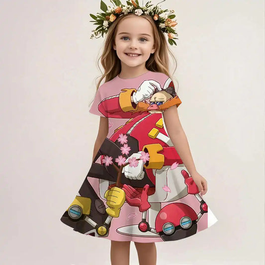 Robe Enfant Sonic - Dr Eggman et ses Robots