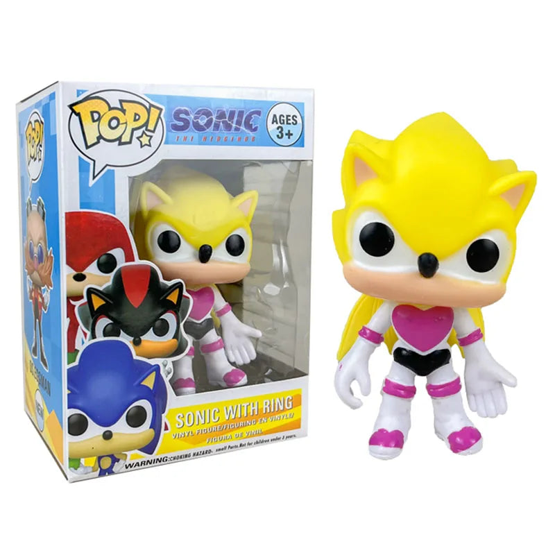 Figurine Pop Sonic - Super Rouge The Bat 10cm