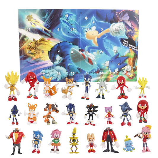 Calendrier de l'Avent Sonic - 24 Figurines