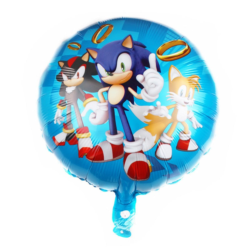 Ballon Rond Sonic et ses Amis