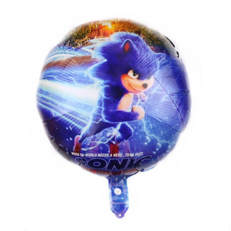 Ballon Rond Sonic le Film