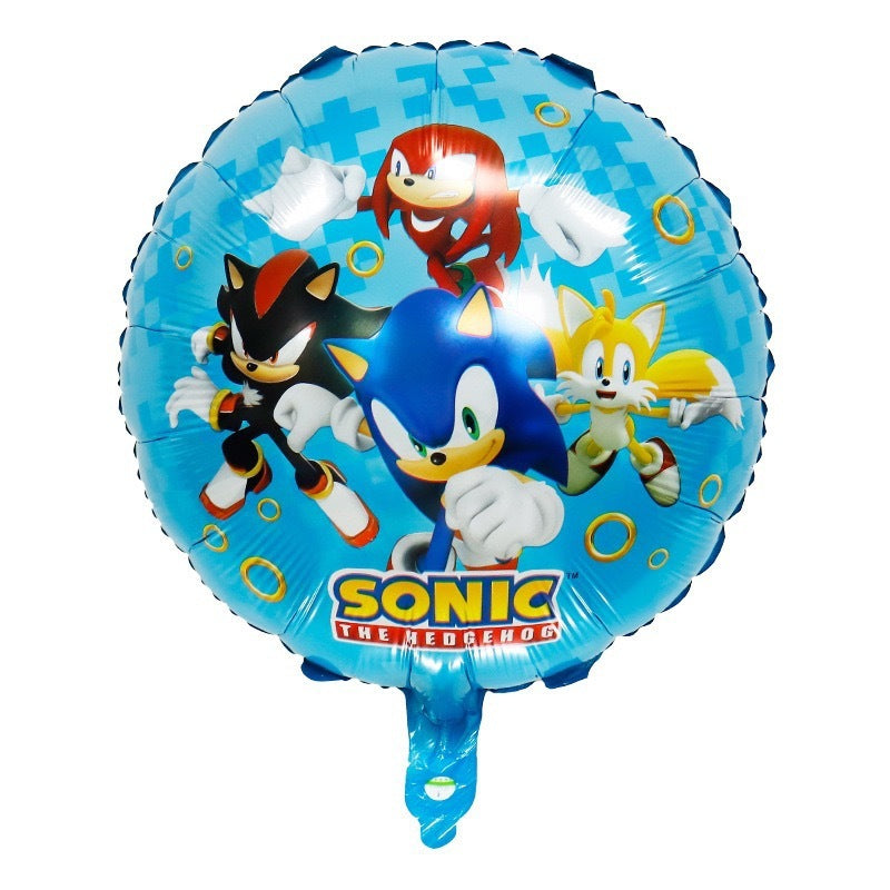 Ballon Rond Sonic The Hedgehog