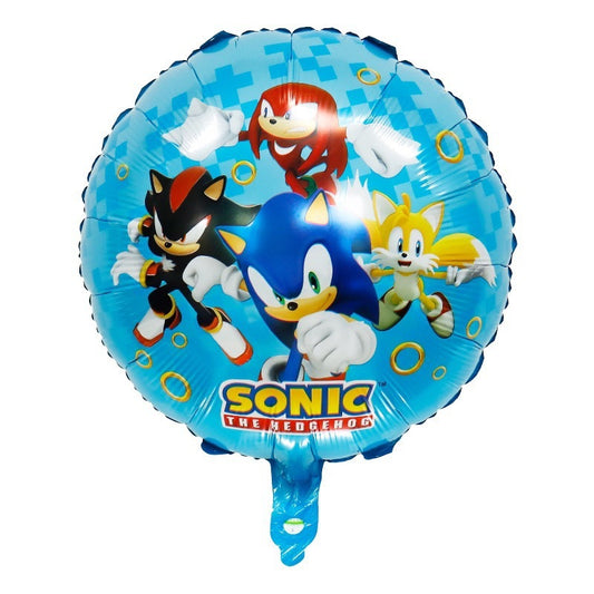Ballon Rond Sonic The Hedgehog