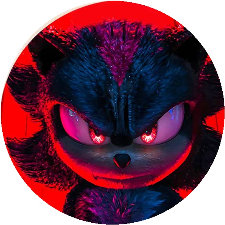 Dessous de verre Sonic - Dark Sonic