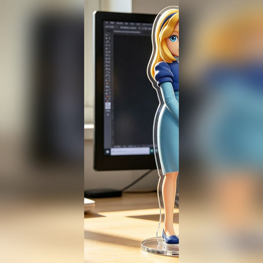 Figurine Acrylique Sonic - Maria Robotnik