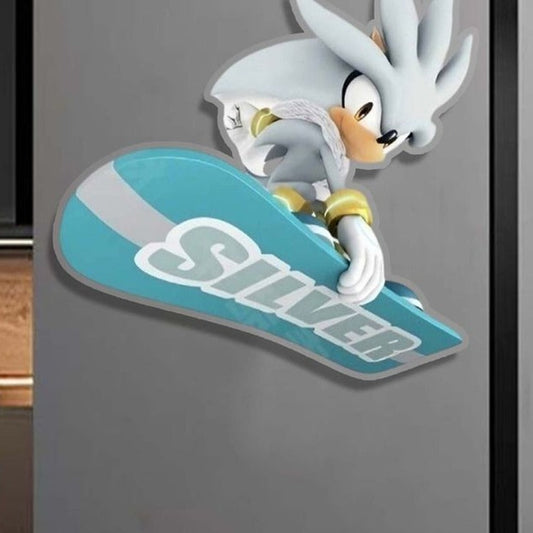 Magnet Sonic - Silver the Hedgehog