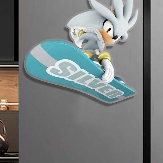 Magnet Sonic - Silver the Hedgehog