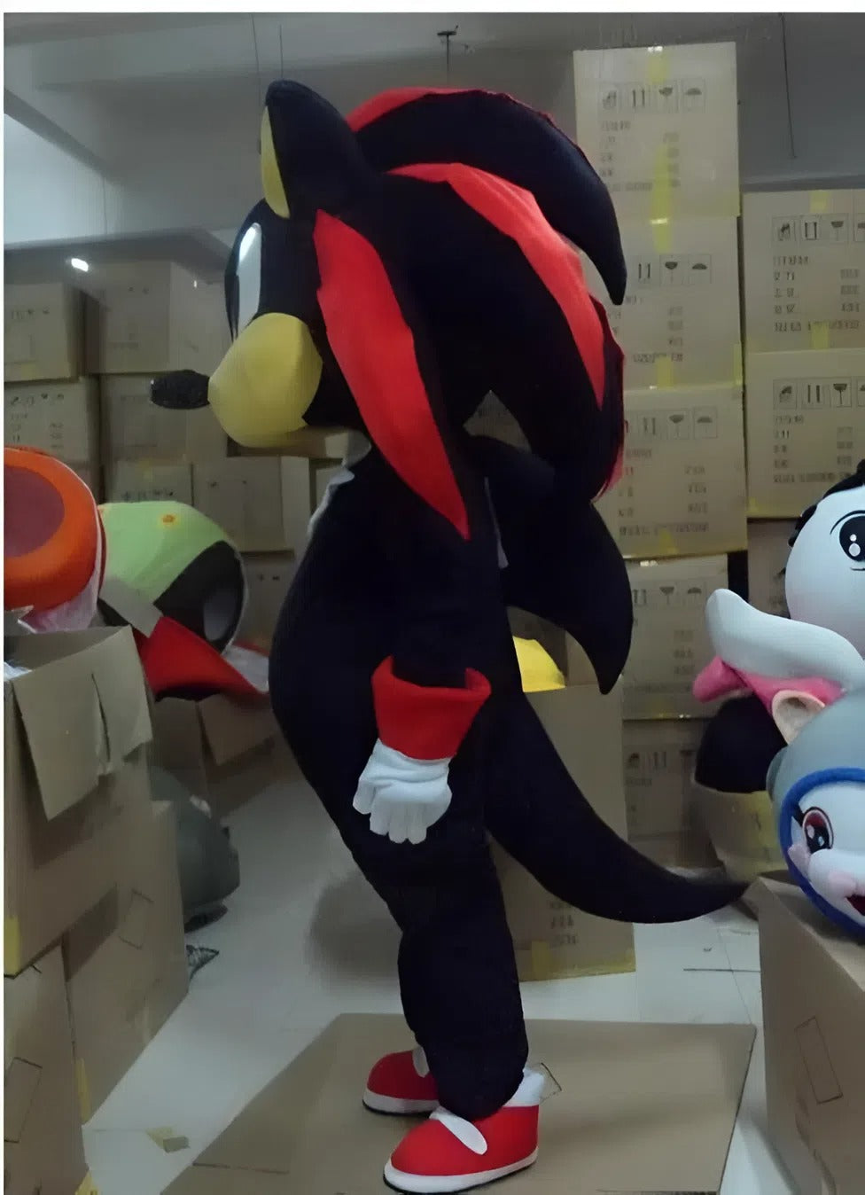 Mascotte Sonic - Shadow The Hedgehog