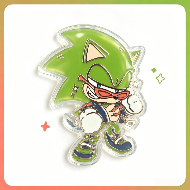 Pin's Sonic - Scourge the Hedgehog