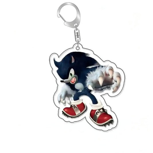 Porte-Clé Sonic The Werehog - en Acrylique