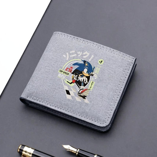 Portefeuille Sonic - Style Japonais