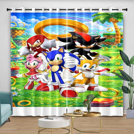 Rideau Sonic - Sonic, Amy, Knuckles et Shadow