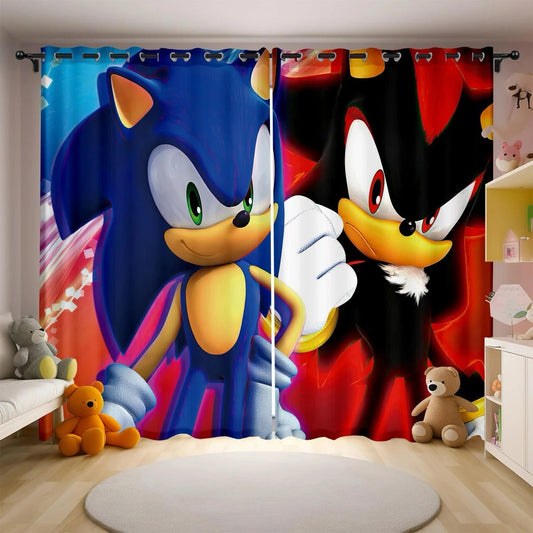 Rideau Sonic - Sonic et Shadow