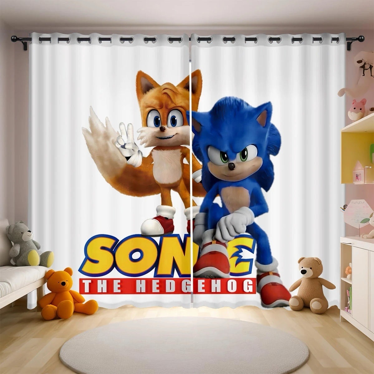 Rideau Sonic - Sonic et Tails, Le Film